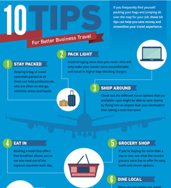 10 Tips For Better Business Travel